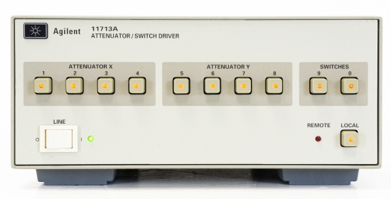 HP Agilent Keysight 11713A Attenuator/Switch Driver
